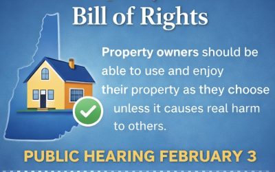 The Property Owners’ Bill of Rights —HB 1619: Please Testify Feb 3 🏡